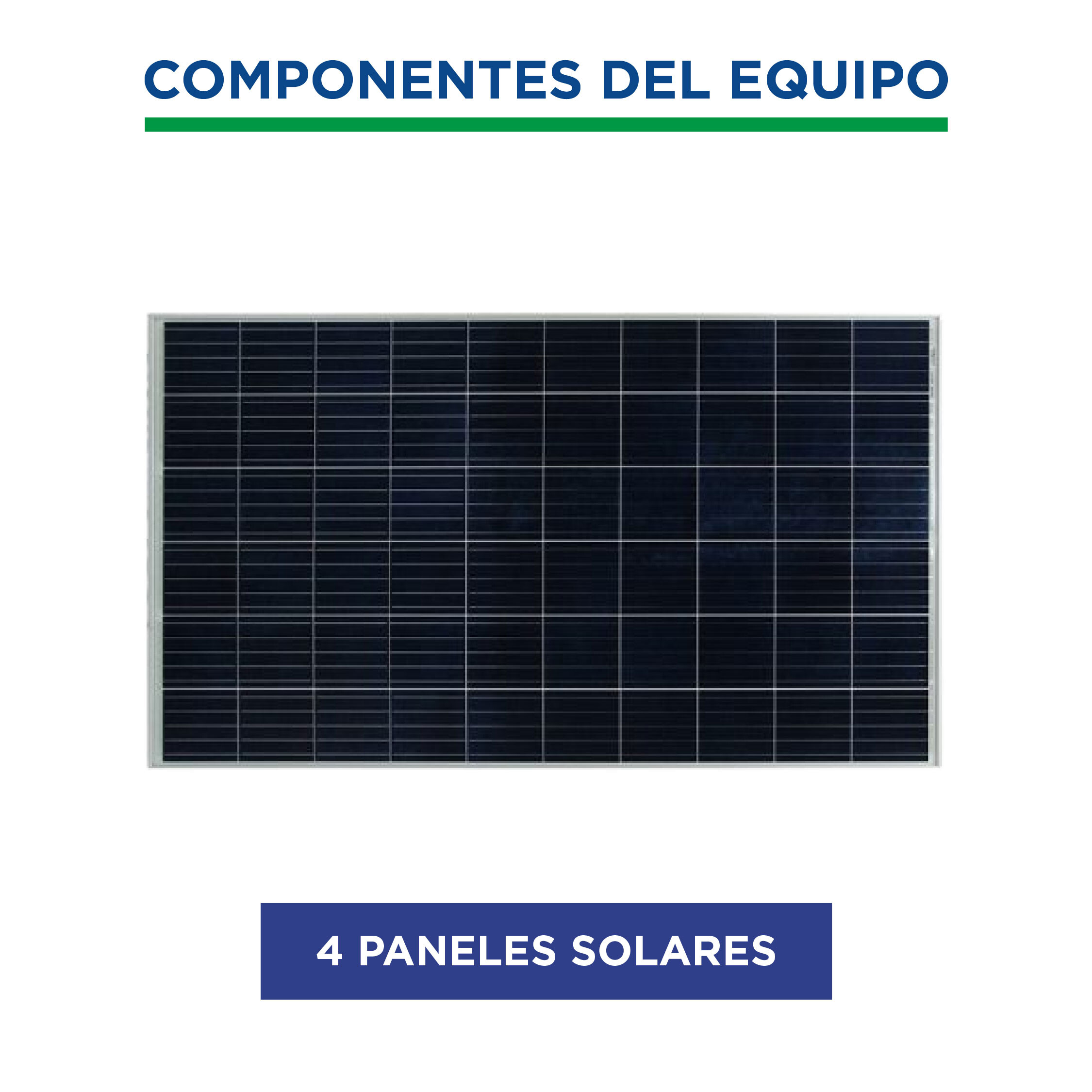 kit solar Generador solar 3k Campo / Ciudad